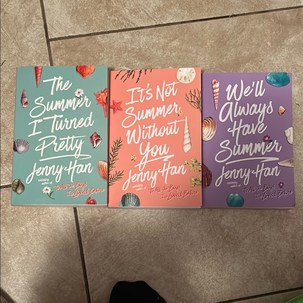 Colorful Jenny Han Book Set
